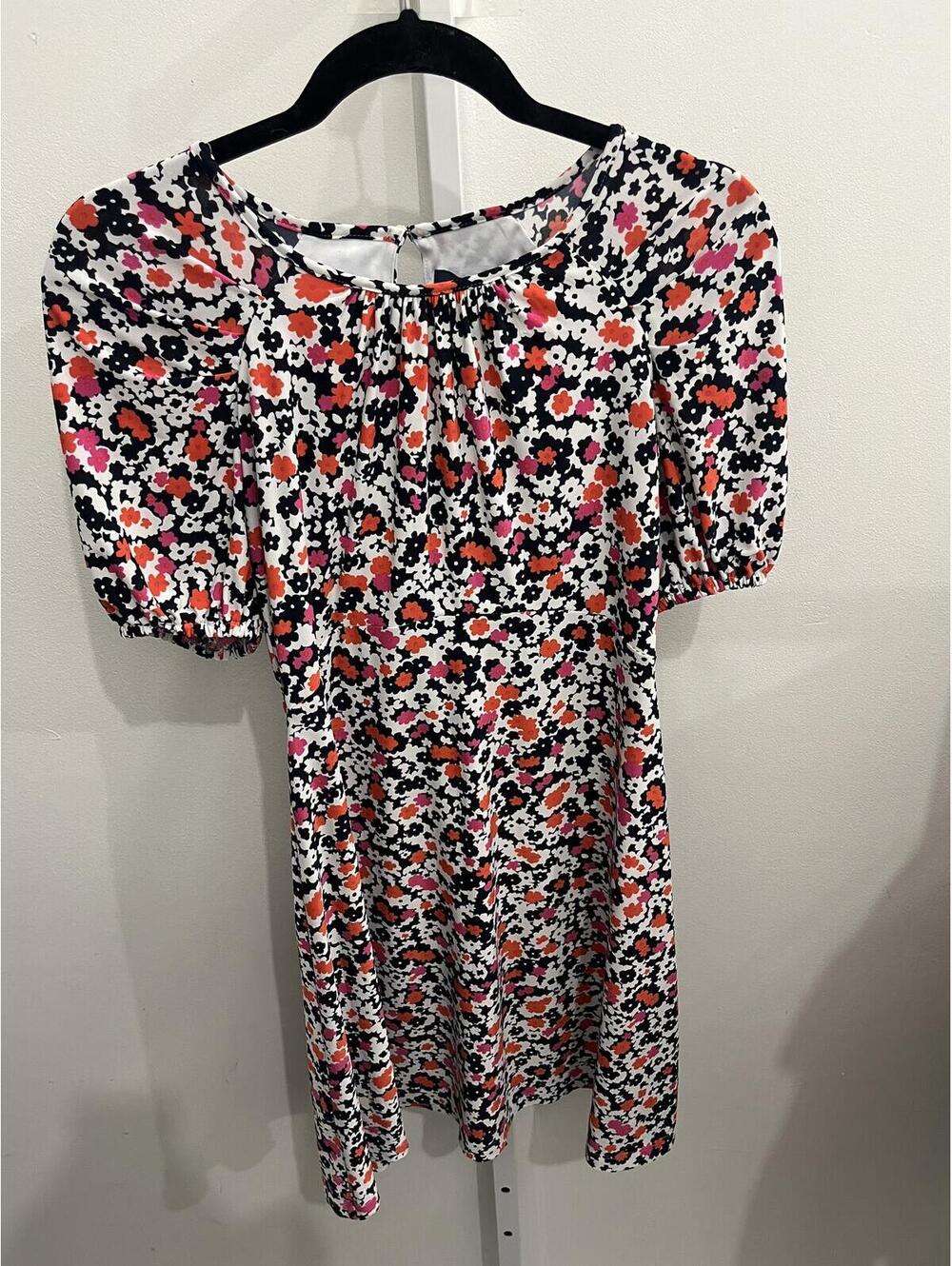 Tommy Hilfiger Floral Puff Sleeve Dress
